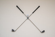 Load image into Gallery viewer, Golf Club Crossed Wall Hanger Mount
